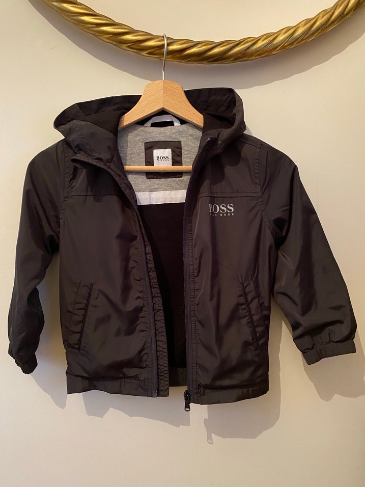 HUGO BOSS Erkek Çocuk Fermuarlı Mont - Görsel 4