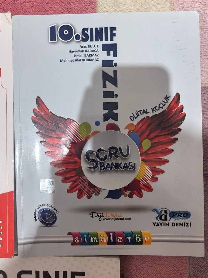 10. Sınıf Kimya, Fizik ve Biyoloji Soru Bankaları - Görsel 3