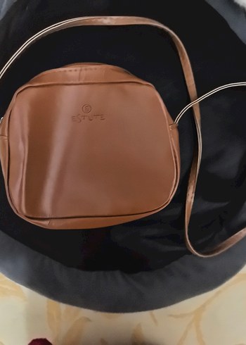 Taba renkli  Deri Kadın El Çantası - Görsel 2