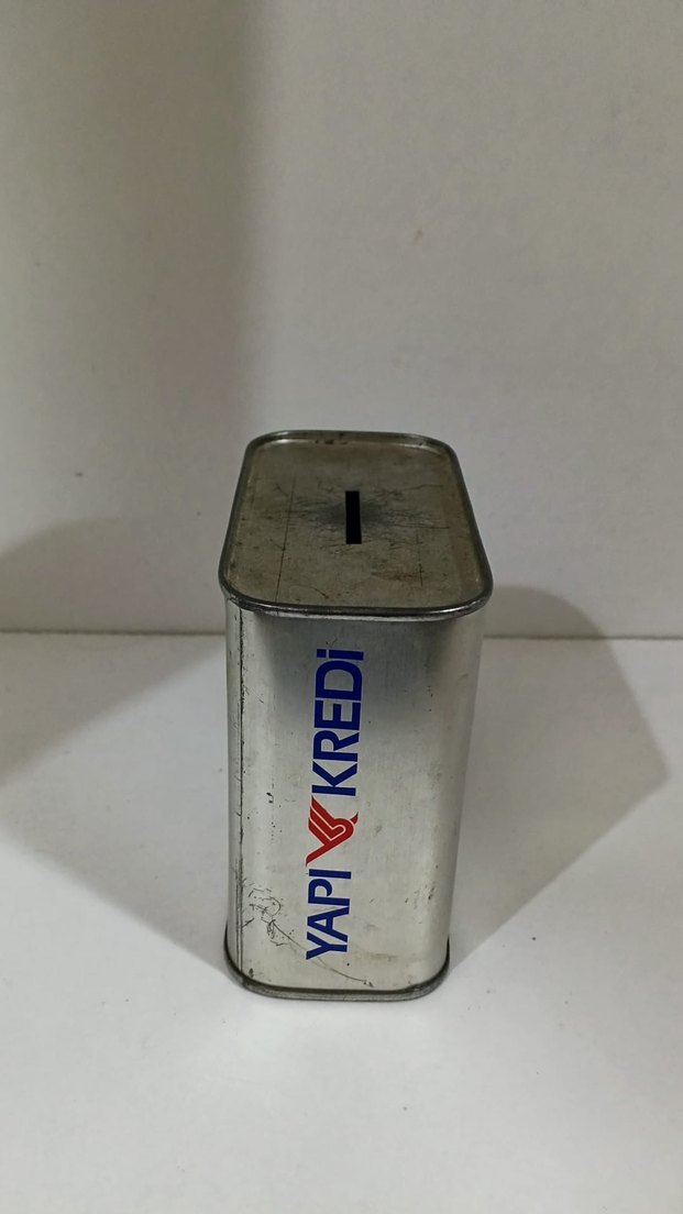 KOLEKSİYONLUK METAL YAPI KREDİ KUMBARASI - Görsel 2