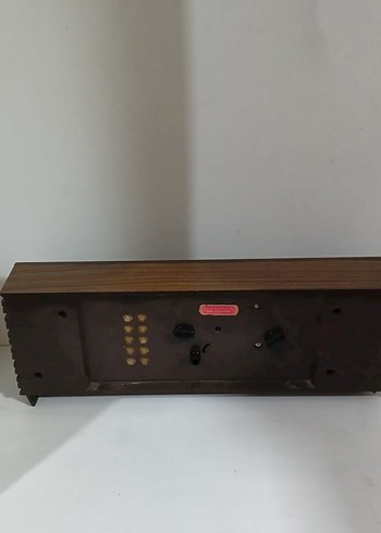 ANTİKA JAPON KURMALI LATERNALI MASA SAATİ - Görsel 4