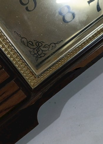 ANTİKA JAPON KURMALI LATERNALI MASA SAATİ - Görsel 5