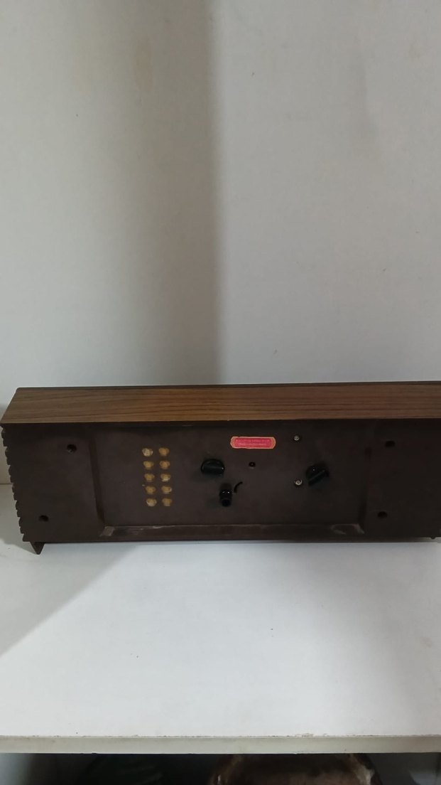 ANTİKA JAPON KURMALI LATERNALI MASA SAATİ - Görsel 4