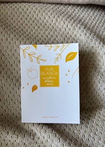 Avon Pur Blanca Sunshine Bloom Numune