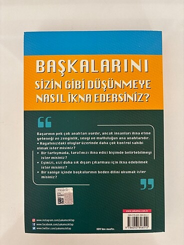 Başkalarını Sizin Gibi Düşünmeye Nasıl İkna Edebilirsiniz? / KEV