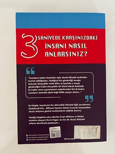 3 Saniyede Karşınızdaki İnsanı Nasıl Anlarsınız? KEVİN HOGAN