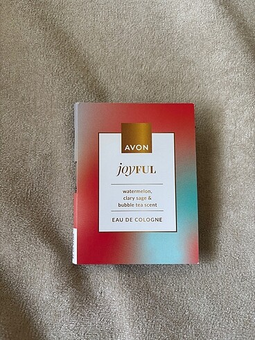 Avon joyful vücut spreyi numune