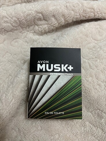 AVON MUSK Metropolitano parfüm numune