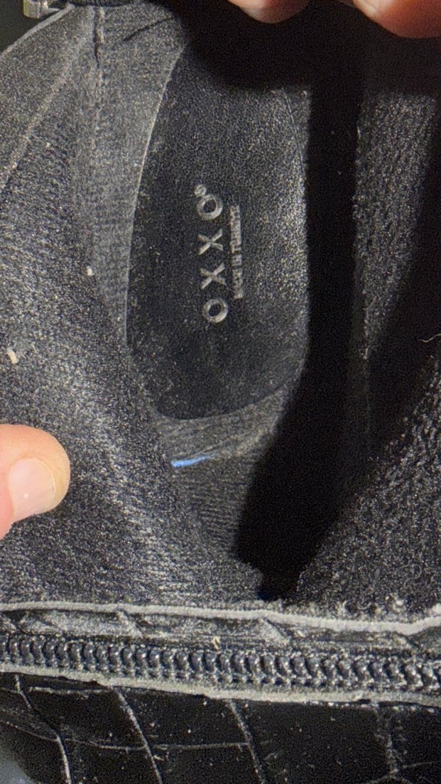 Oxxo Kadın Siyah Suni Deri Çizme - Görsel 4