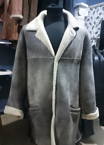 Beymen Shearling hakiki deri.