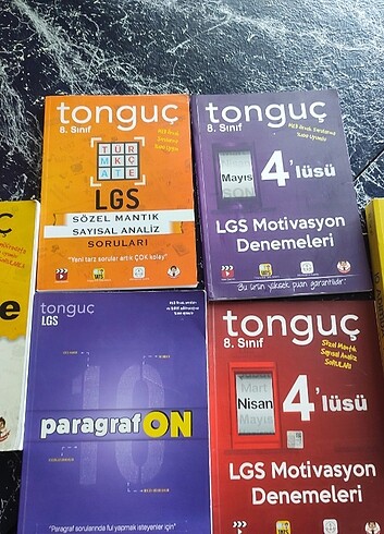 8.sınıf liseye hazırlık yardımcı kitaplar 