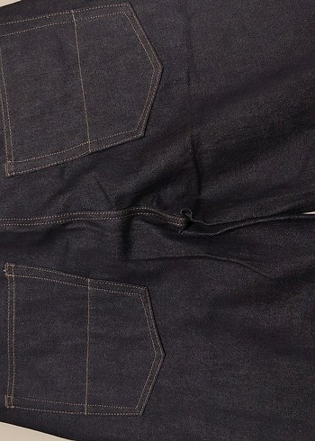 Koyu lacivert  Denim Pantolon - Görsel 2