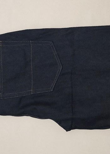 Koyu lacivert  Denim Pantolon - Görsel 3