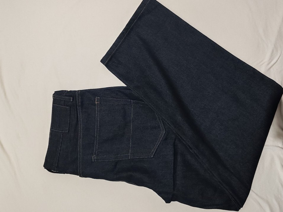 Koyu lacivert  Denim Pantolon - Görsel 4