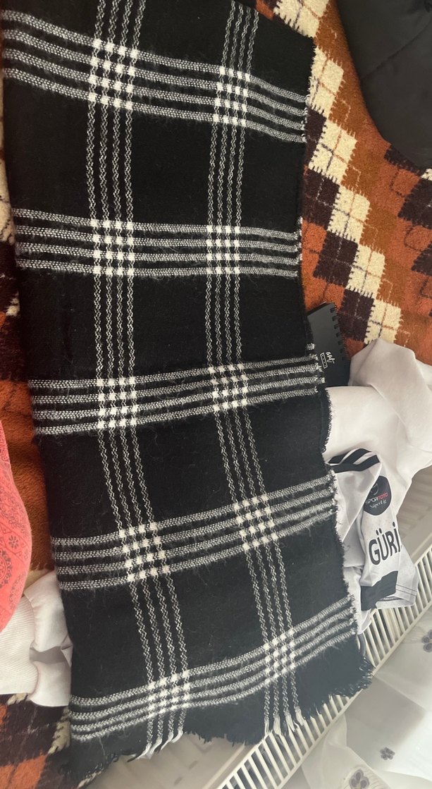 Kadın Bohem Örgü Şal - Görsel 2