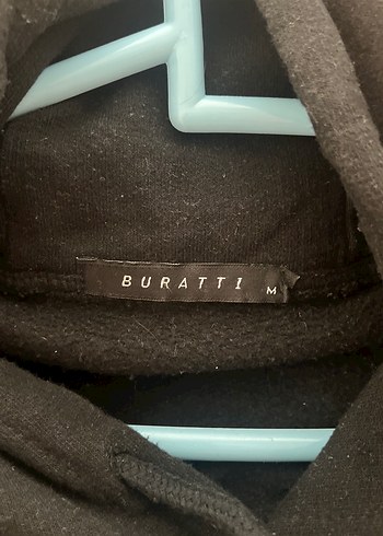 Siyah Yüksek Yakalı Erkek Sweatshirt - Görsel 2