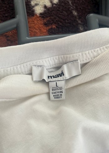 Beyaz miav baskılı tişört - Görsel 2