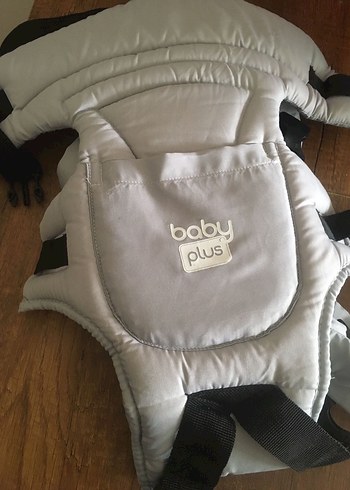 Anatomik Bebek Kangurusu Baby Plus Gri - Görsel 2