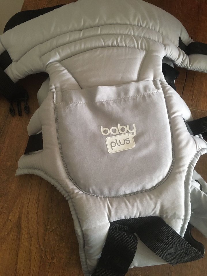 Anatomik Bebek Kangurusu Baby Plus Gri - Görsel 2