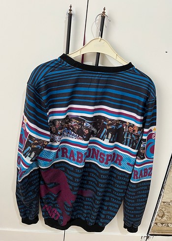 Çok Renkli Uzun Kollu Trabzonspor Sweatshirt - Görsel 2