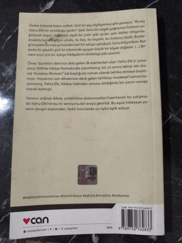 Yalnız Efe - Ömer Seyfettin - Görsel 2