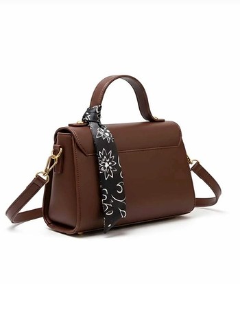 Kahverengi Deri Kadın Çanta - Görsel 4