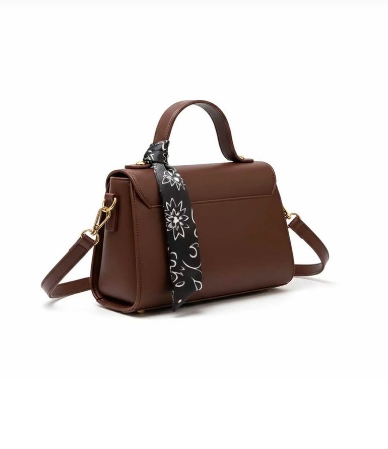 Kahverengi Deri Kadın Çanta - Görsel 4