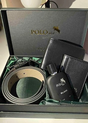 POLOair Black Erkek Parfüm Seti - Görsel 2