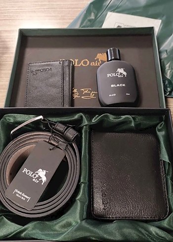 POLOair Black Erkek Parfüm Seti - Görsel 3