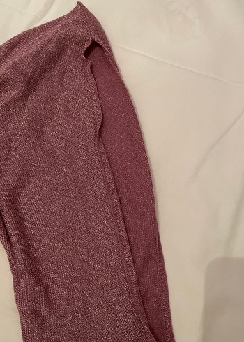 Pembe massimo dutti ve mor next ikili kol detaylı kazak - Görsel 3