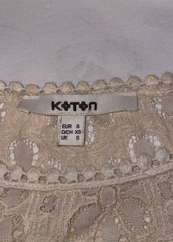 Bej Dantelli Bohem Kadın Bluz - Görsel 3