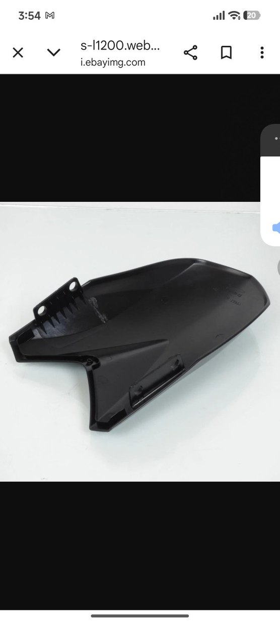 Yamaha Xmax 250/400 2014-2017 model ile uyumlu ön çamurluk - Görsel 3