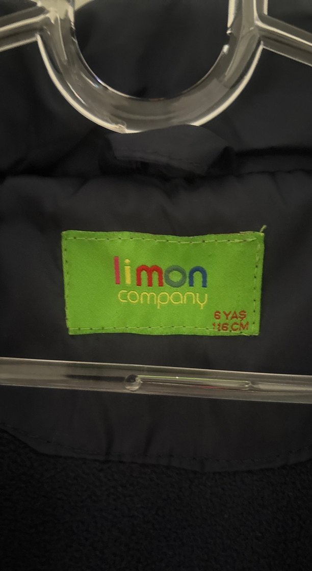 Kız Çocuk Lacivert Mont - Görsel 4