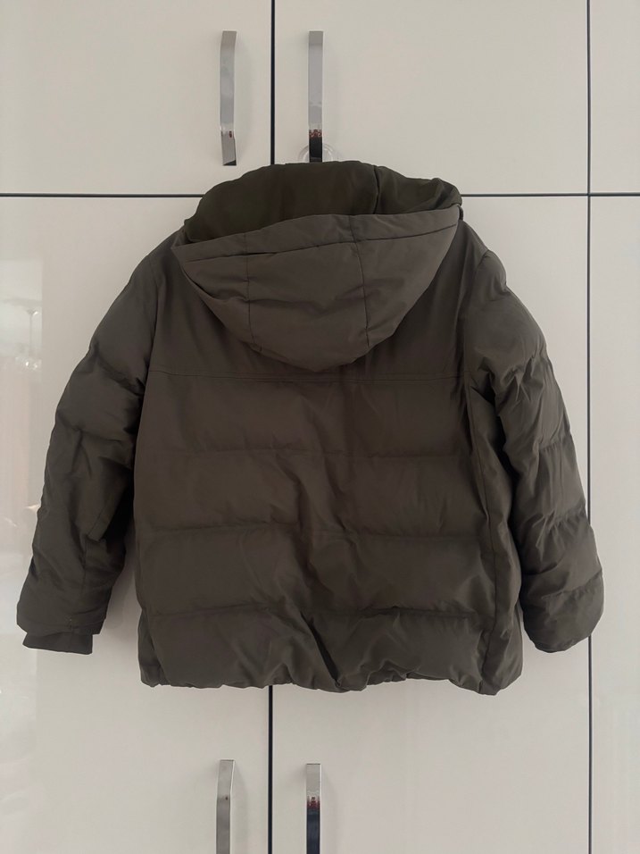 Yeşil Midi Erkek Kışlık Mont - Görsel 2