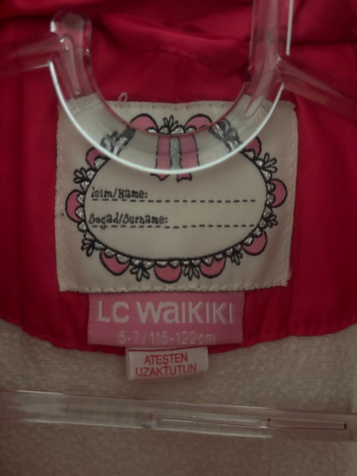 Kız Çocuk Pembe Kapüşonlu Fermuarlı Mont - Görsel 3