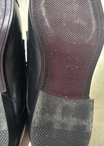 Siyah Deri Klasik Erkek Ayakkabı - Görsel 4