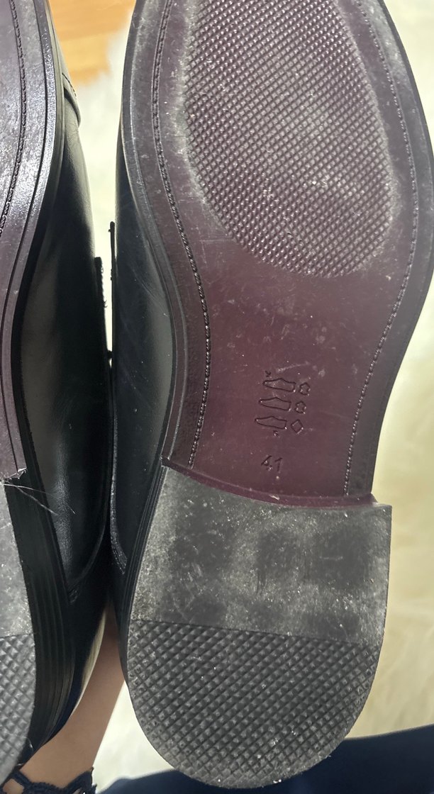 Siyah Deri Klasik Erkek Ayakkabı - Görsel 4