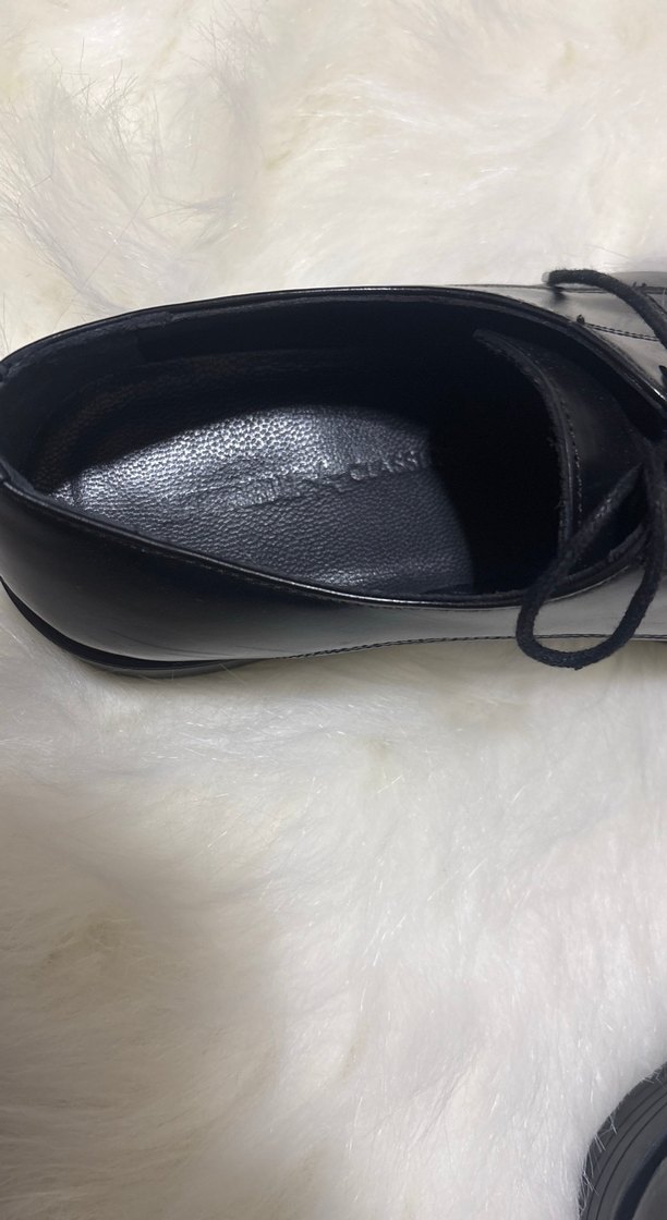 Siyah Deri Klasik Erkek Ayakkabı - Görsel 3