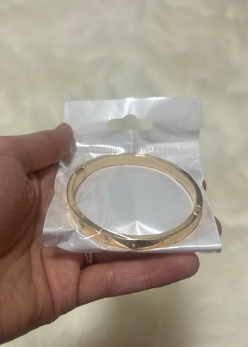 Klasik Şıklık Altın Tokalı Bileklik - Görsel 3