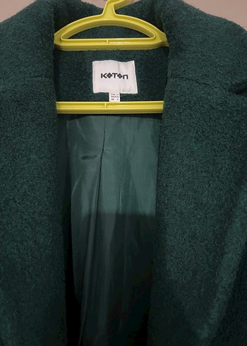 Koton Yeşil Kadın Kaban - Görsel 2