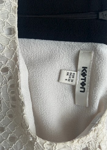 Dantel Detaylı Kolsuz Elbise - Görsel 3