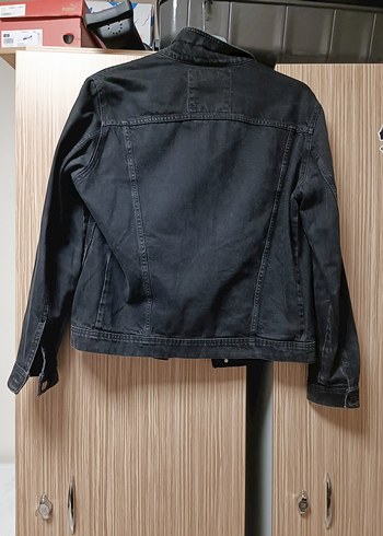 erkek
 Siyah Kot Ceket, Normal Boy, Düğmeli - Görsel 4