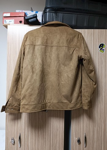 Kahverengi Süet Erkek Ceket Kürklü - Görsel 3