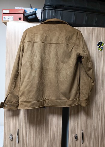 Kahverengi Süet Erkek Ceket Kürklü - Görsel 7