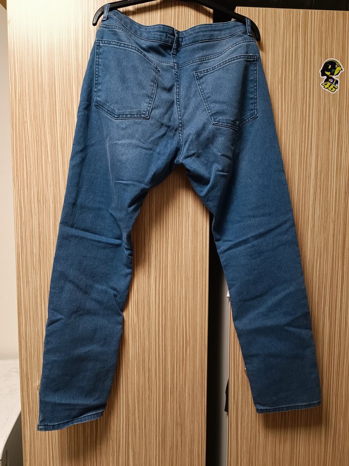 Mavi Parlak Denim Erkek Jean Pantolon - Görsel 2