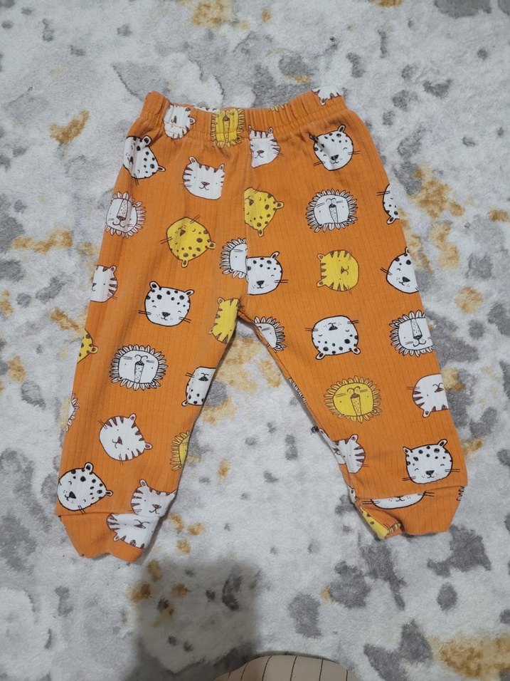 Renkli Baskılı Bebek Erkek Takımı - Görsel 2