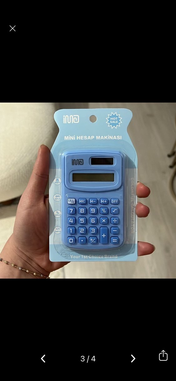 Renkli Baskılı ajanda ve Hesap Makinesi Seti - Görsel 3