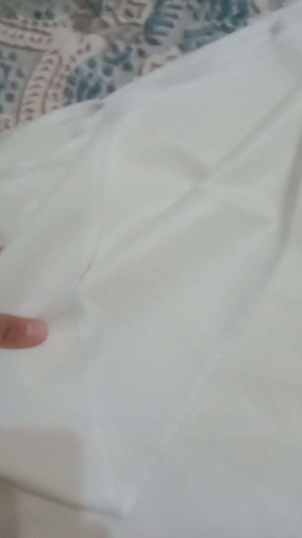 Beyaz Düz Yatak Örtüsü - Görsel 3