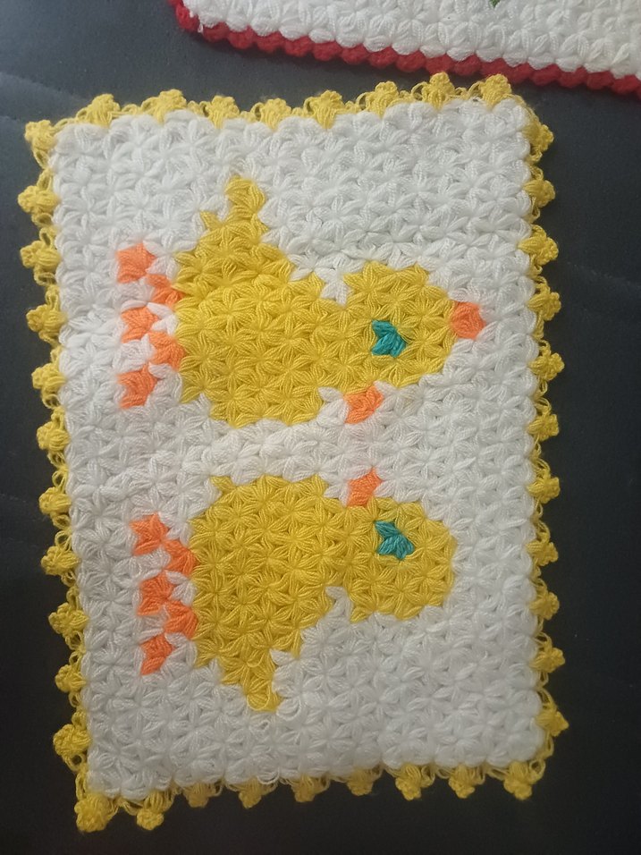 Renkli Örme Banyo lifi - Görsel 2