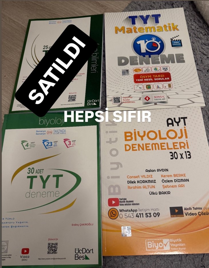 TYT AYT YKS KİTAPLARI - Görsel 3